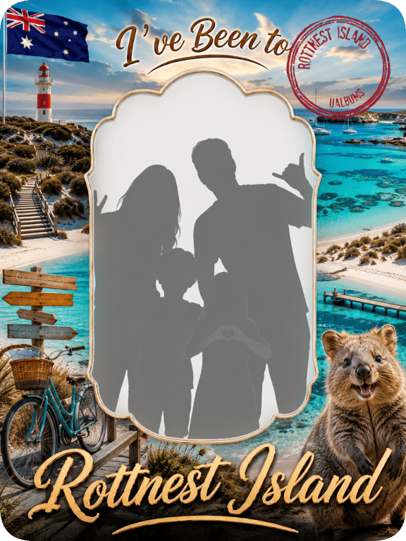 Rottnest Island travel magnet