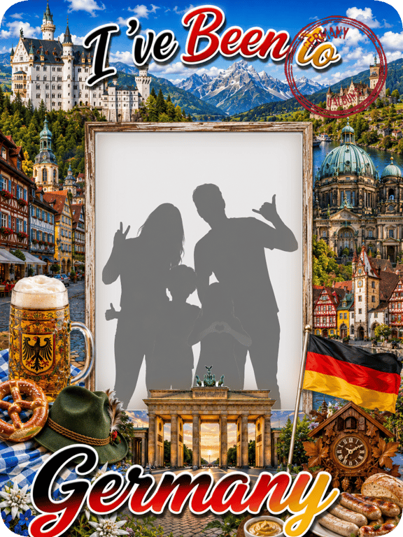 Germany travel magnet
