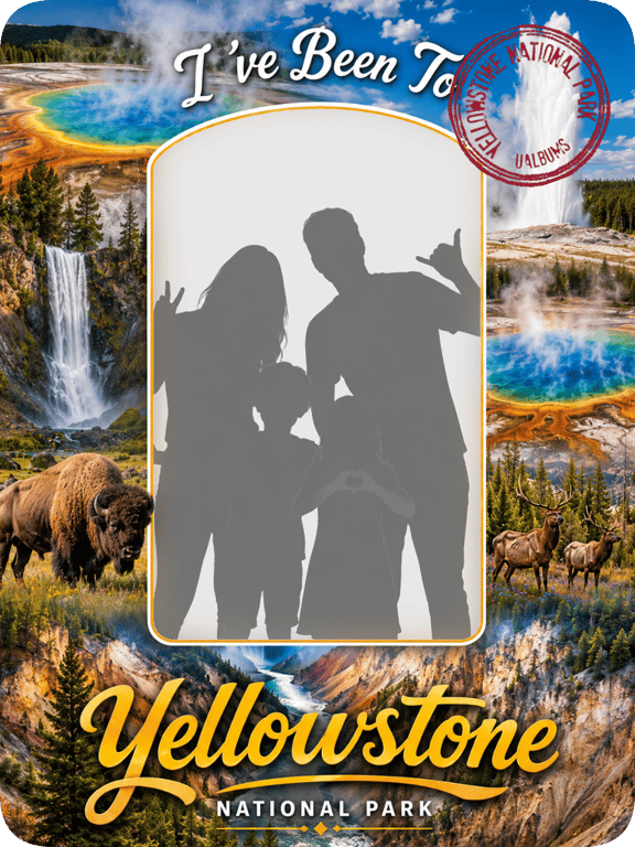 Yellowstone National Park travel magnet