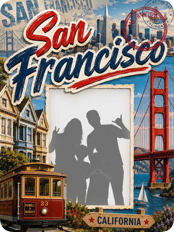 San Francisco travel magnet