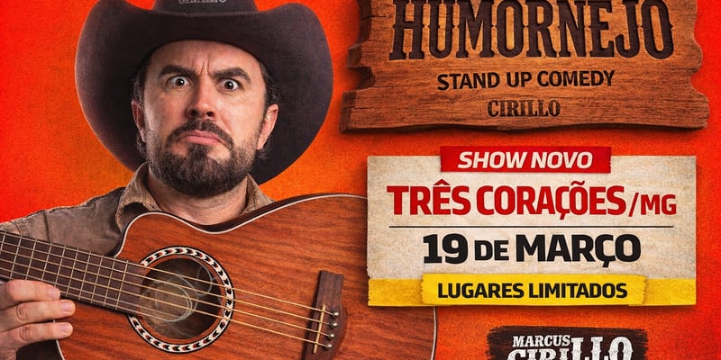 MARCUS CIRILLO em TRÊS CORAÇÕES - MG (Show Novo)
