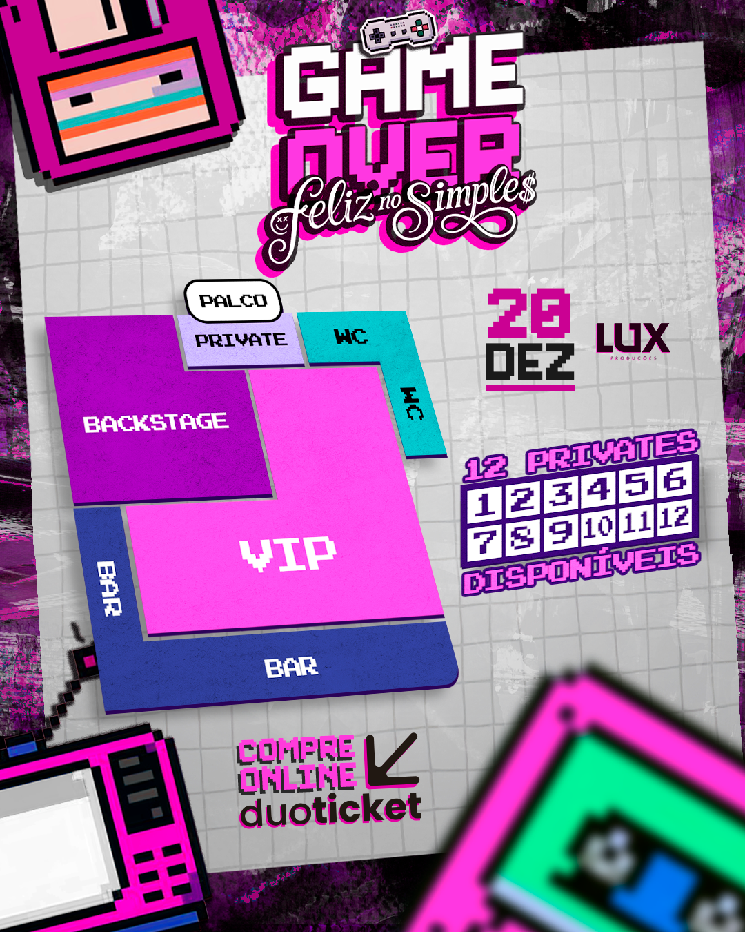 Mapa do evento