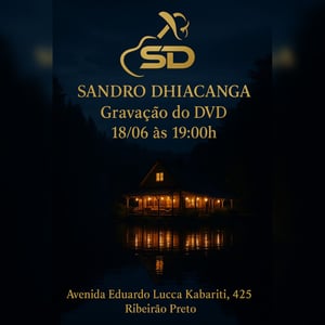 Gravação DVD Sandro Dhiacanga