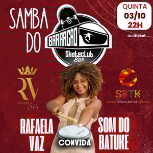 Samba do barracão com Rafael Vaz e Som do Batuke