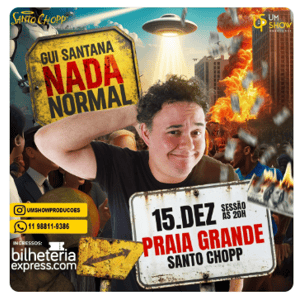 GUI SANTANA NA PRAIA GRANDE