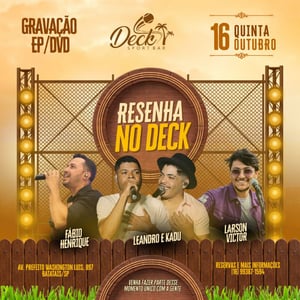 Resenha no Deck (Gravação de DVD)
