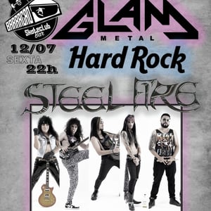 Especial Glam Metal Hard Rock / Banda Steel Fire