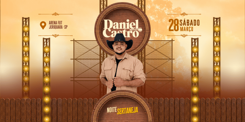 Noite Sertaneja com Daniel Castro
