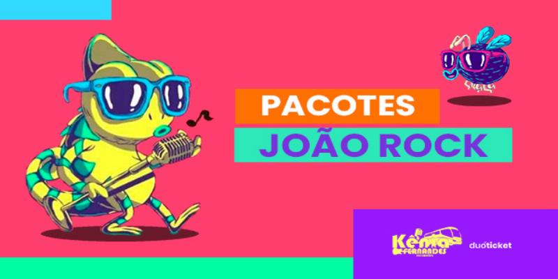 Pacotes João Rock 2025 - Kênia Viagens