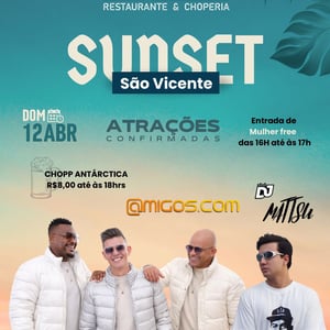 Sunset São Vicente 12/04