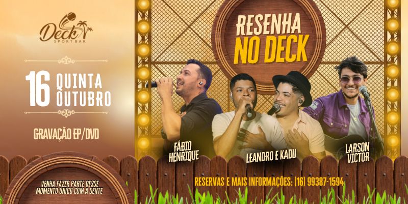 Resenha no Deck (Gravação de DVD)