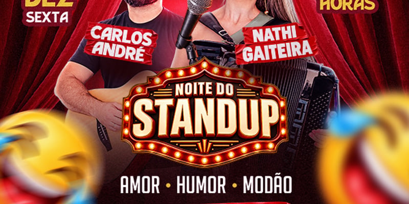 Stand-up Nathi Gaiteira e Carlos André