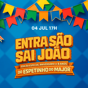 Entra São Sai João 2026