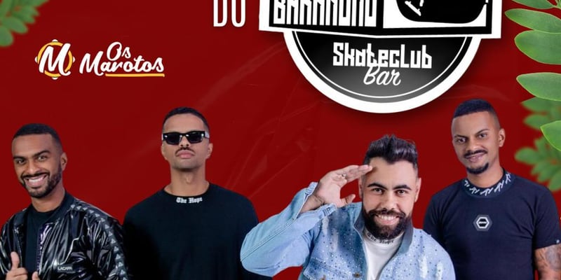 Samba do Barracão com Grupo Os Marotos