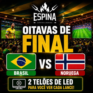 Arena Brahma Espina | Brasil x Noruega