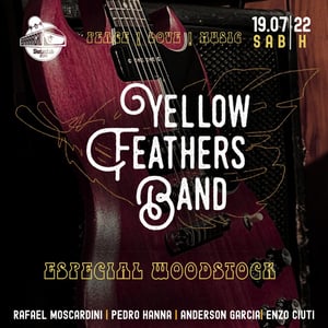 Especial Woodstock com Yellow Feathers Band