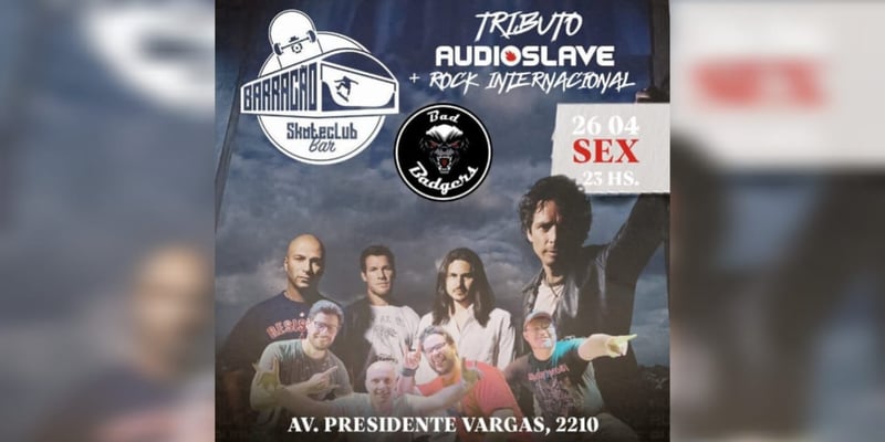 Tributo Audioslave + Rock Internacional / Banda Bad Bandgers