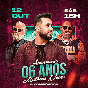 Aniversário 6 Anos Matheus Neves e Convidados