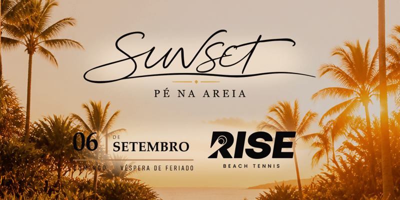 Sunset - Pé na Areia