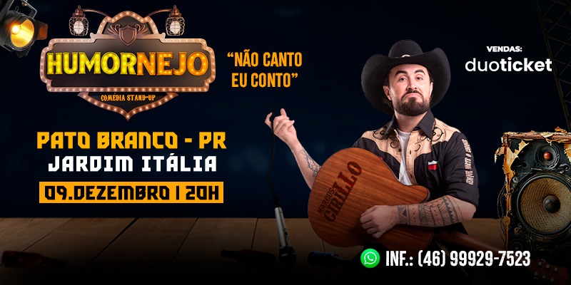 MARCUS CIRILLO em PATO BRANCO – PR (Show Novo)
