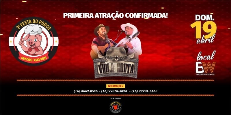 3ª Festa do Porco das Irmãs Xavier