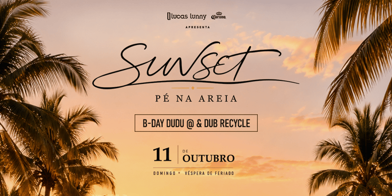 Sunset - Pé na Areia