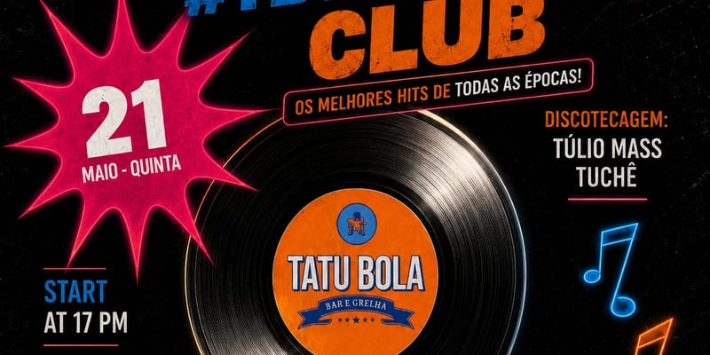 Vintage Club Tatu bola - Uberlândia