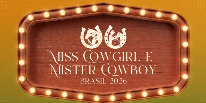 Miss Cowgirl e Mister Cowboy Brasil 2026