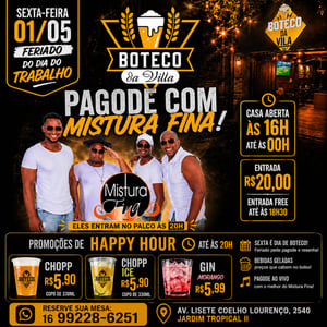 Pagode do Boteco da VILLA