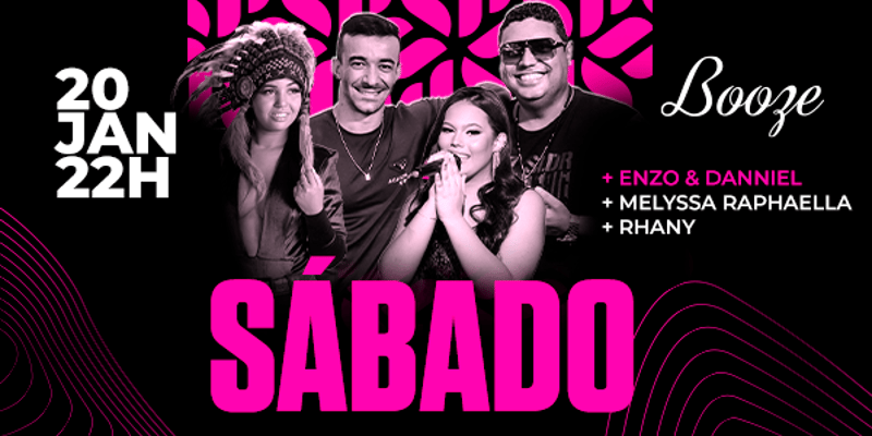 Booze Sábado - 20/01