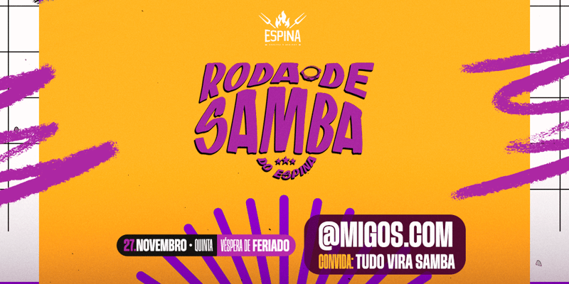 Roda de Samba Espina - Vespera de Feriado