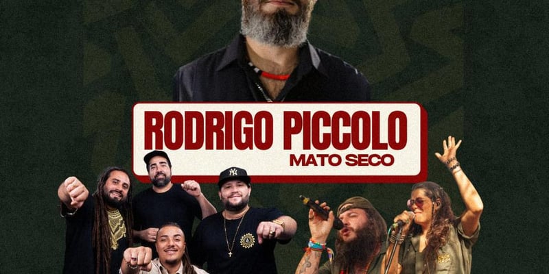 Rodrigo Piccolo (Mato Seco) no Barracão com Banda Radio Reggae + RafaEu e Nay Carvalho
