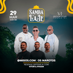 Samba na Laje - 29/03