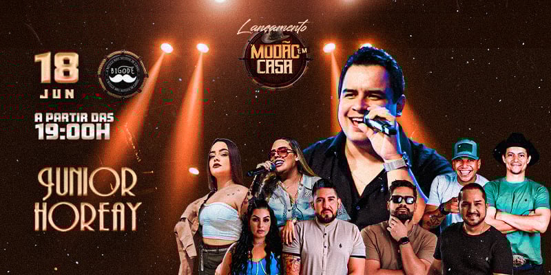 Lançamento DVD Modão em Casa - Junior Horeay
