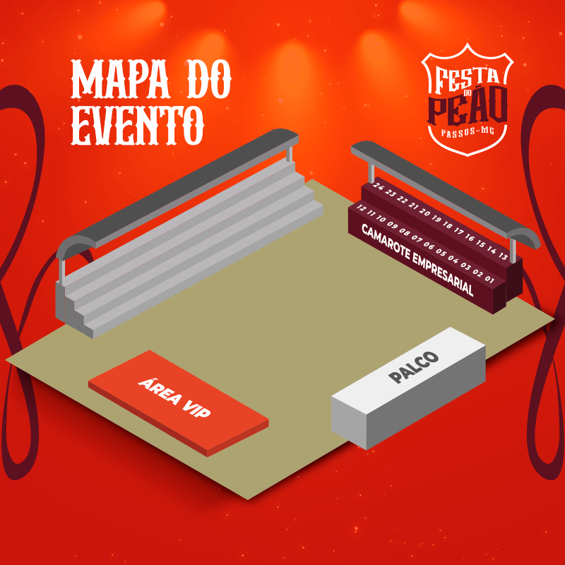 Mapa do evento