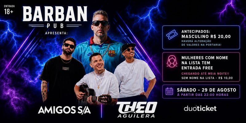 AMIGOS SA E THEO AGUILERA