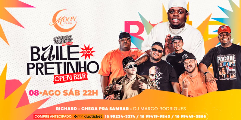 Baile do Pretinho - 08/08