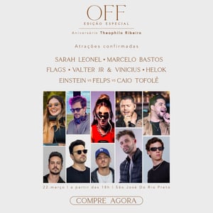 Off Edição Especial Aniversario Theophilo Ribeiro