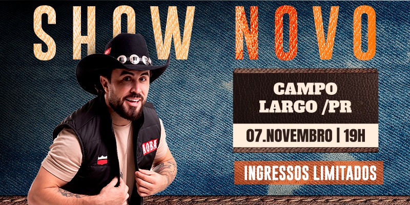 MARCUS CIRILLO em CAMPO LARGO - PR (SHOW NOVO)
