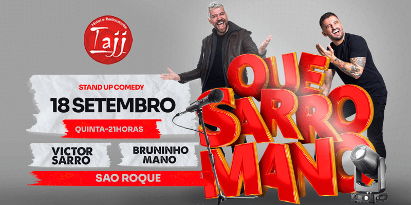 Victor Sarro e Bruninho Mano em São Roque