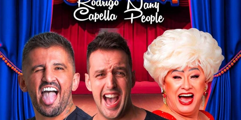 NANY PEOPLE BRUNINHO MANO E RODRIGO CAPELLA EM GUARULHOS