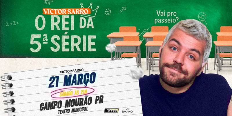 Victor Sarro em Campo Mourão - PR