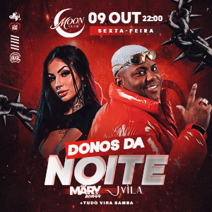 Donos da Noite - MC Jvila e Dj Mary Honda