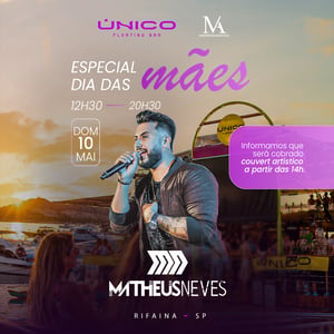 Único - Especial Dia das Mães (Domingo)