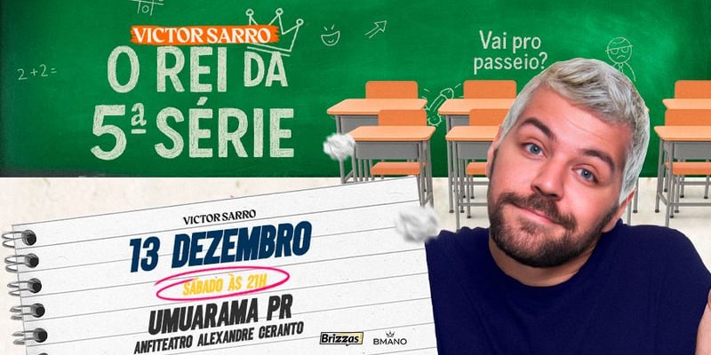 Victor Sarro em Umuarama-PR