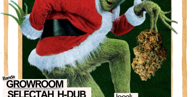 Baile de Natal com Banda GrowRoom e Djs Carlos Xaves e Selectah HDub