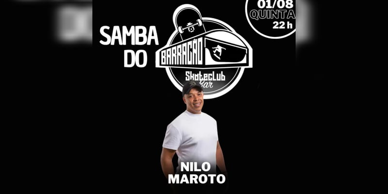 Samba do Barracão com Nilo Maroto