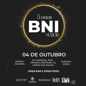 5 Anos BNI Maior