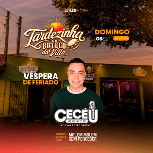 Tardezinha do Boteco da VILLA  com Ceceu Muniz