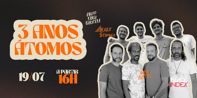 3 anos átomos